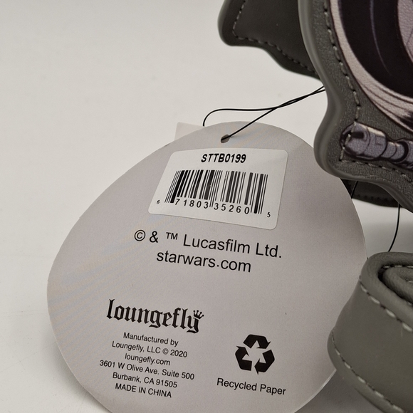 Star Wars Loungefly Spaceship Crossbody Bag - Picture 8 of 8